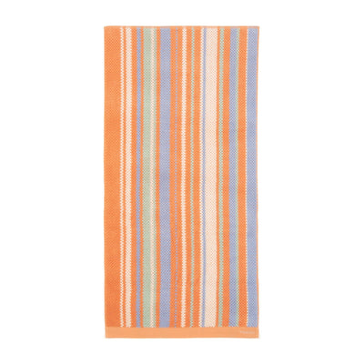 Antibacterial and Deodorizing Cozy Jacquard Bath Towel Orange