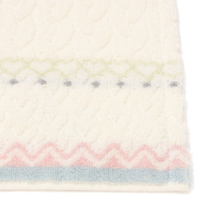 Antibacterial And Deodorizing Nordic Face Towel White