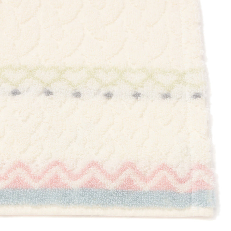 Antibacterial And Deodorizing Nordic Face Towel White