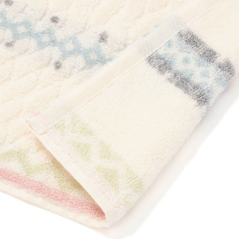Antibacterial And Deodorizing Nordic Face Towel White