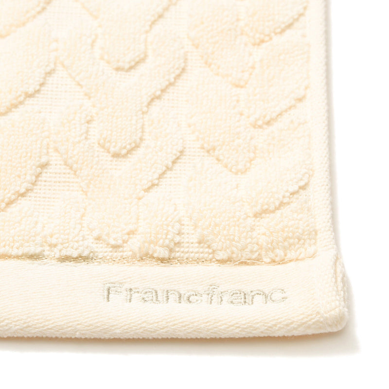Antibacterial And Deodorizing Knit Towel Mat White