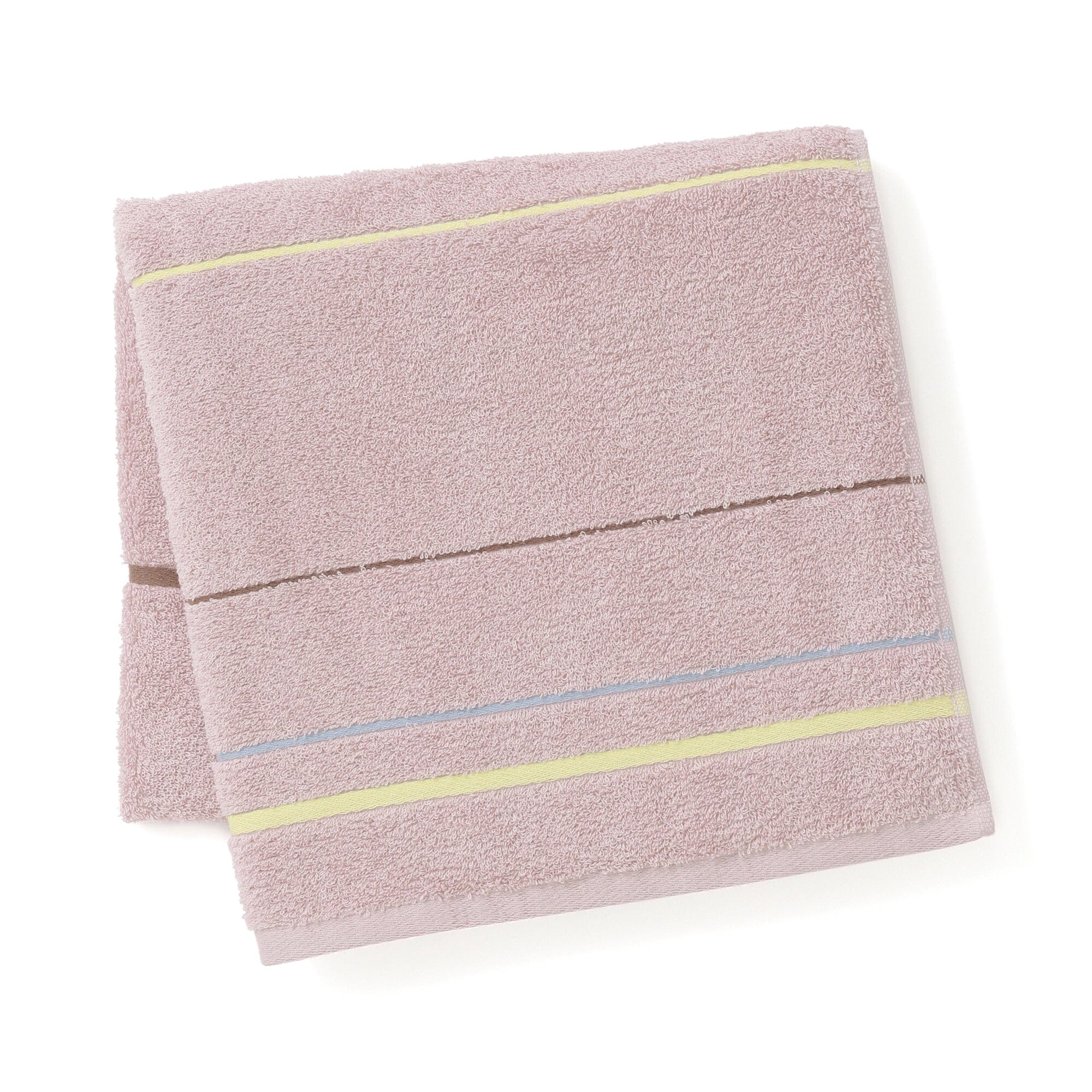 Antibacterial And Deodorizing Pastel Edge Bath Towel Pink