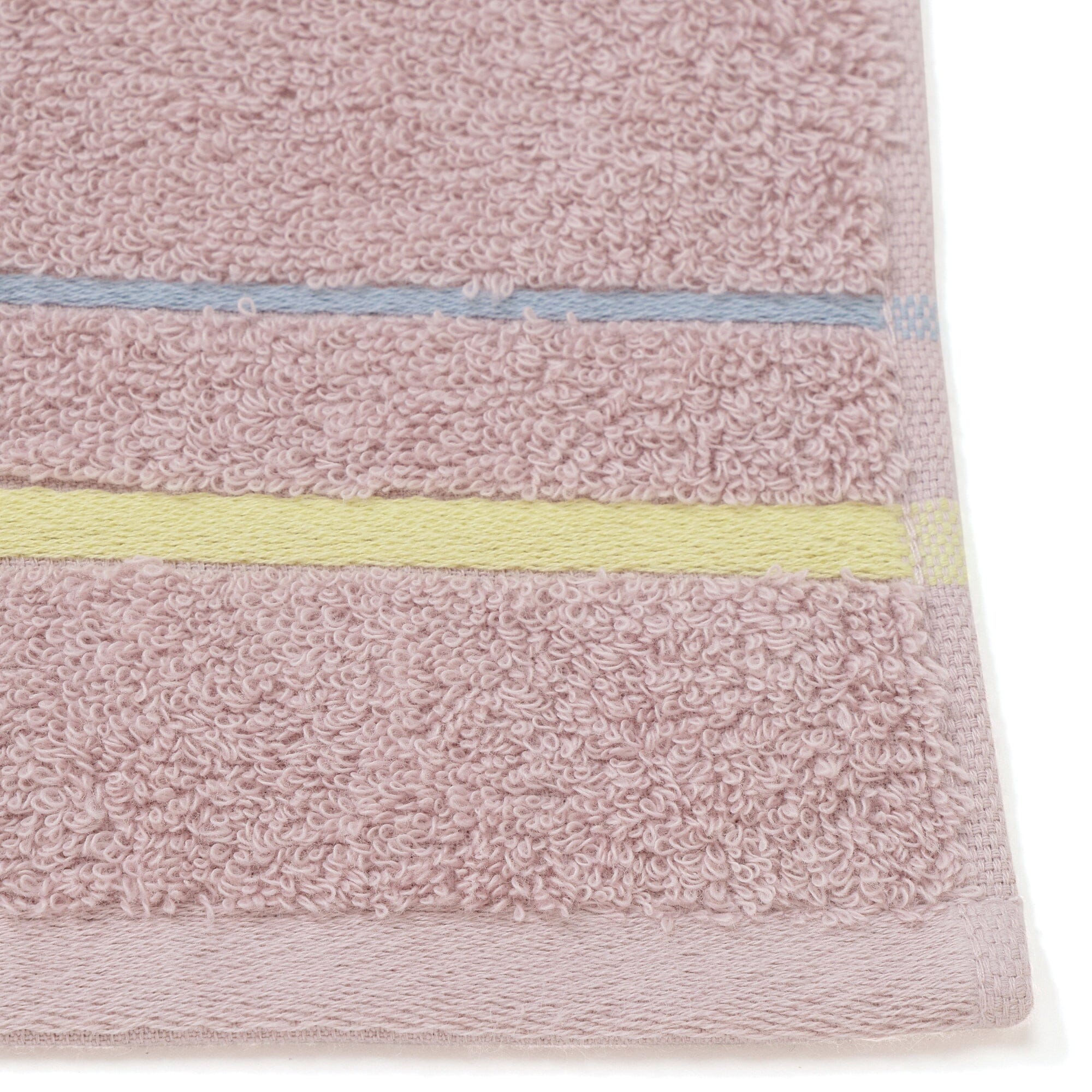 Antibacterial And Deodorizing Pastel Edge Bath Towel Pink