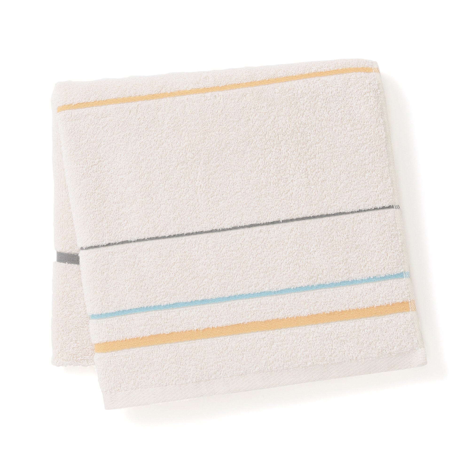 Antibacterial And Deodorizing Pastel Edge Bath Towel Orange
