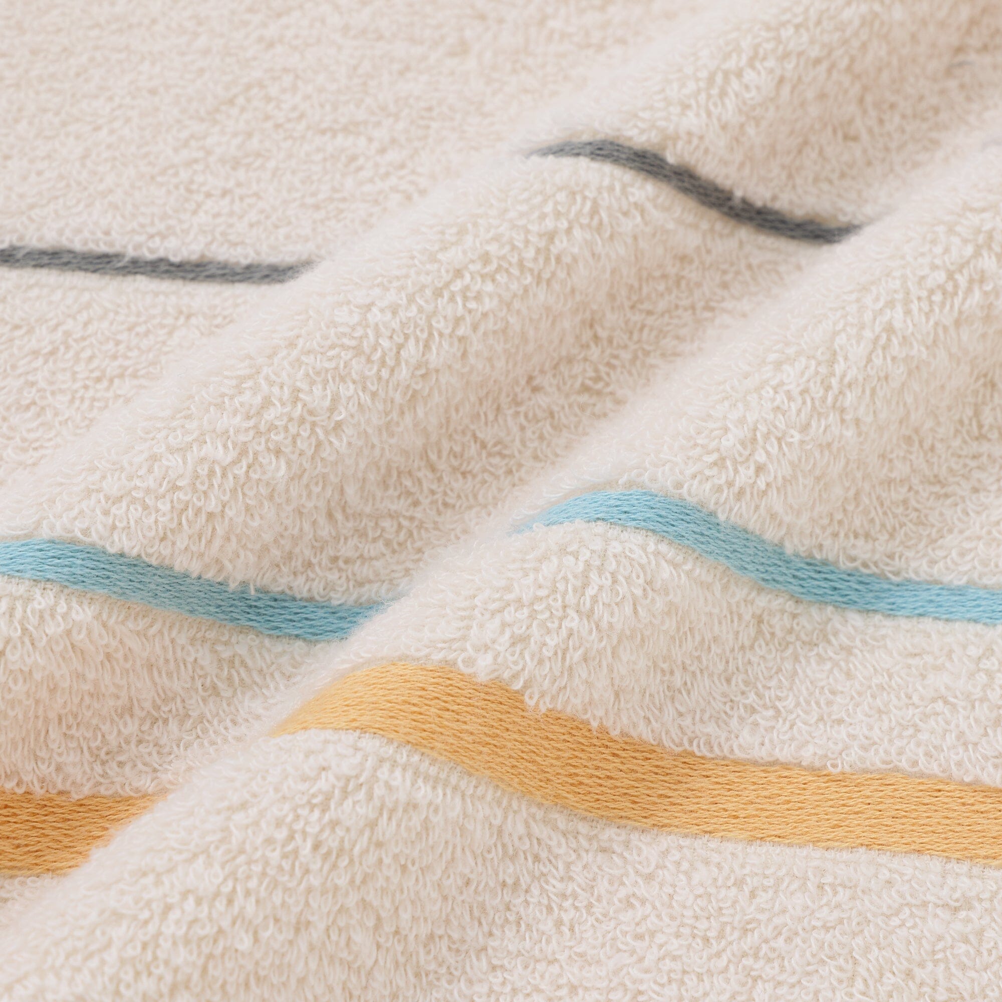 Antibacterial And Deodorizing Pastel Edge Bath Towel Orange
