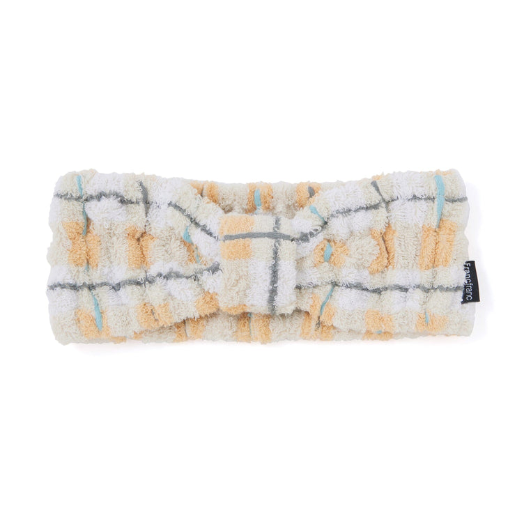 Antibacterial And Deodorizing Pastel Edge Hairband Orange