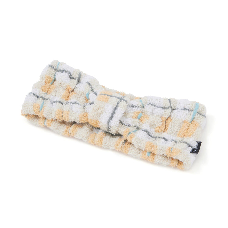 Antibacterial And Deodorizing Pastel Edge Hairband Orange