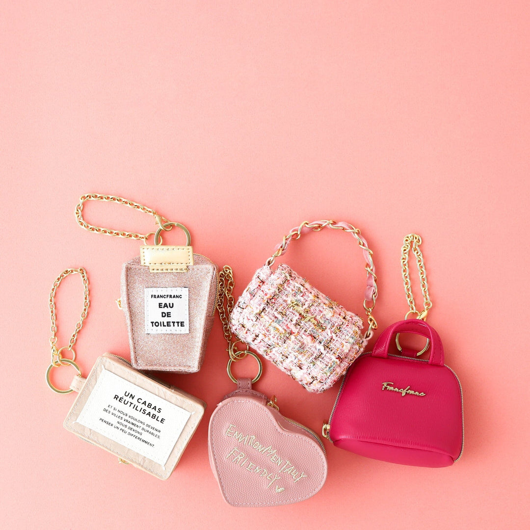 Bag Charm Eco Bag Heart Pink – Francfranc Hong Kong