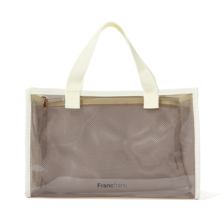 Clear Spa Bag  Gray