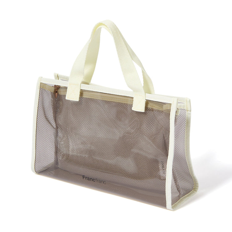 Clear Spa Bag  Gray