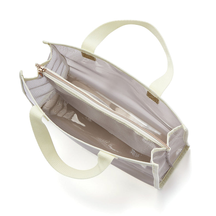 Clear Spa Bag  Gray