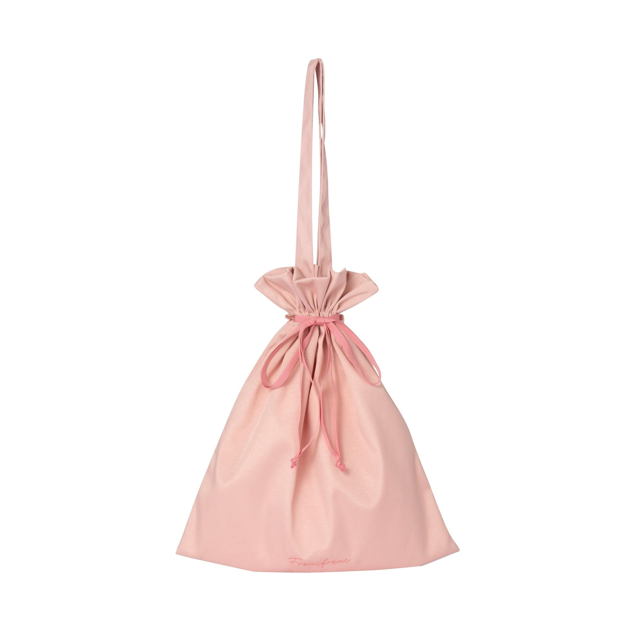 Logo Tote Frill  Pink