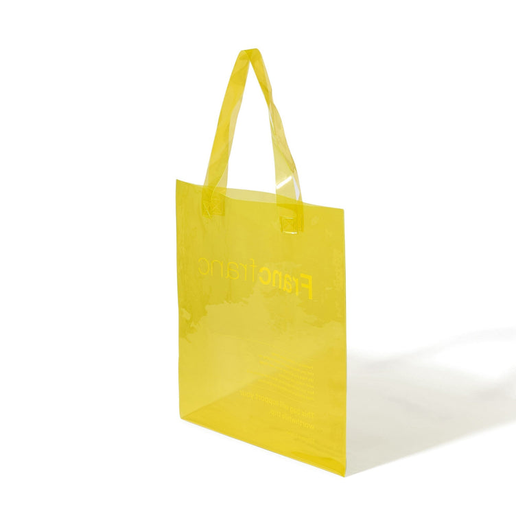 Clear Tote Bag  Yellow