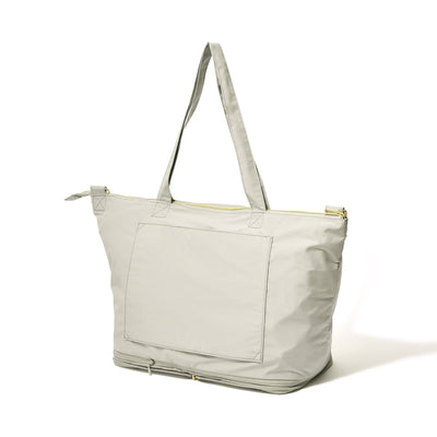 Quilting 2Way Carry On Bag  Grey