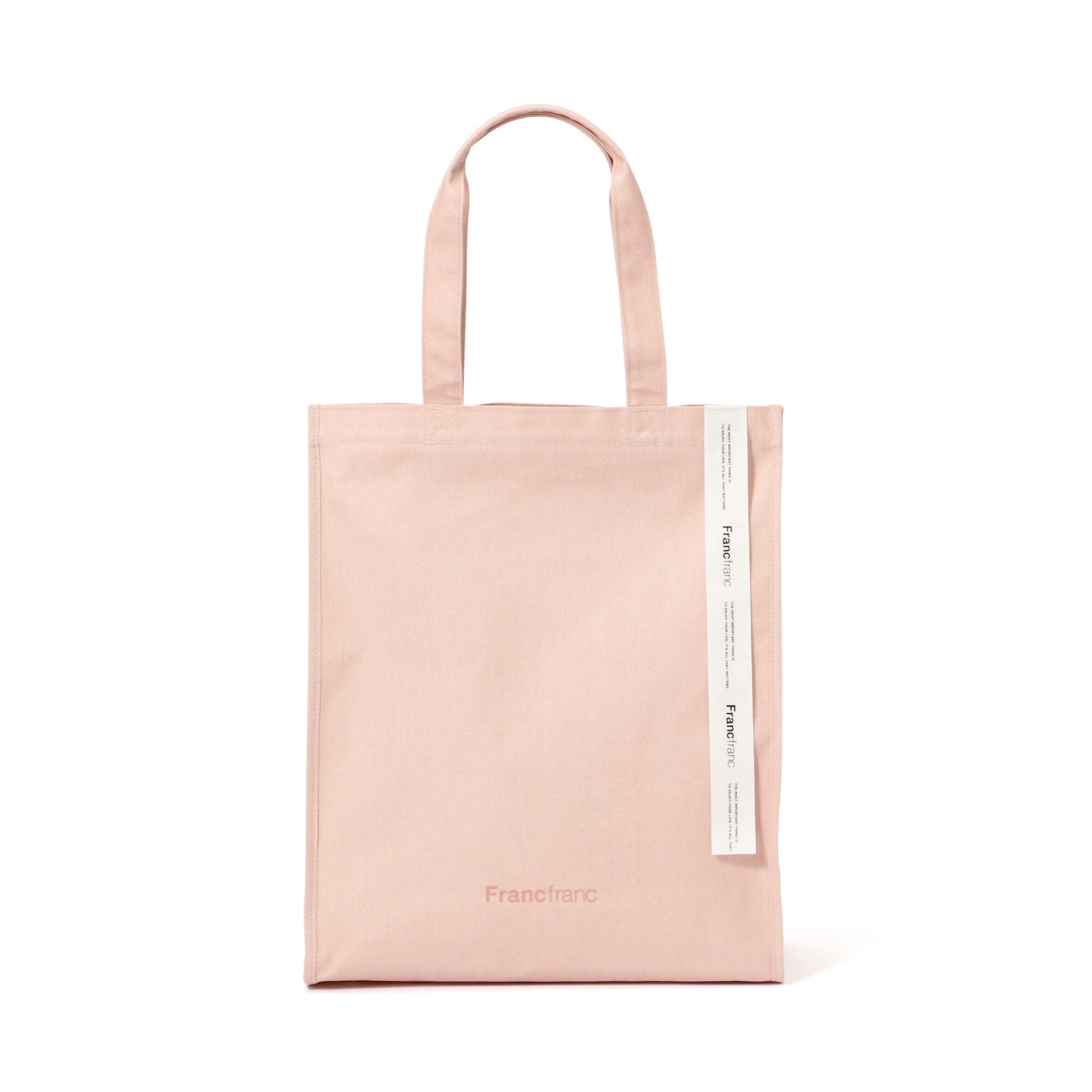 Logo Tote L Pink