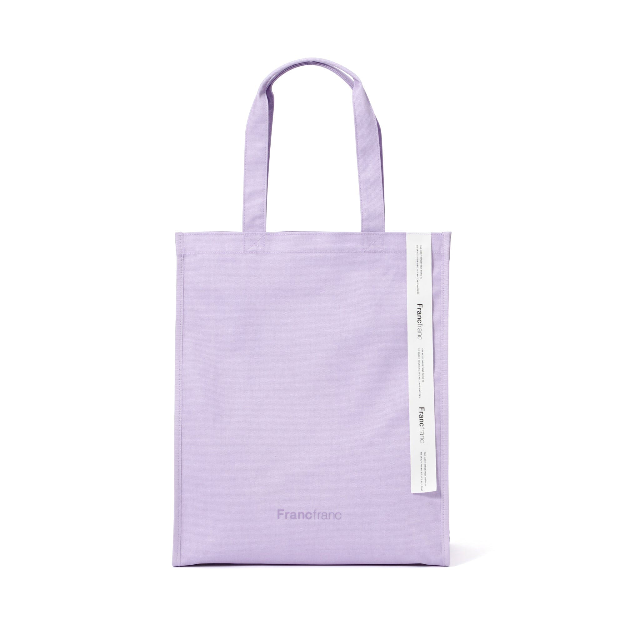 Logo Tote L Purple