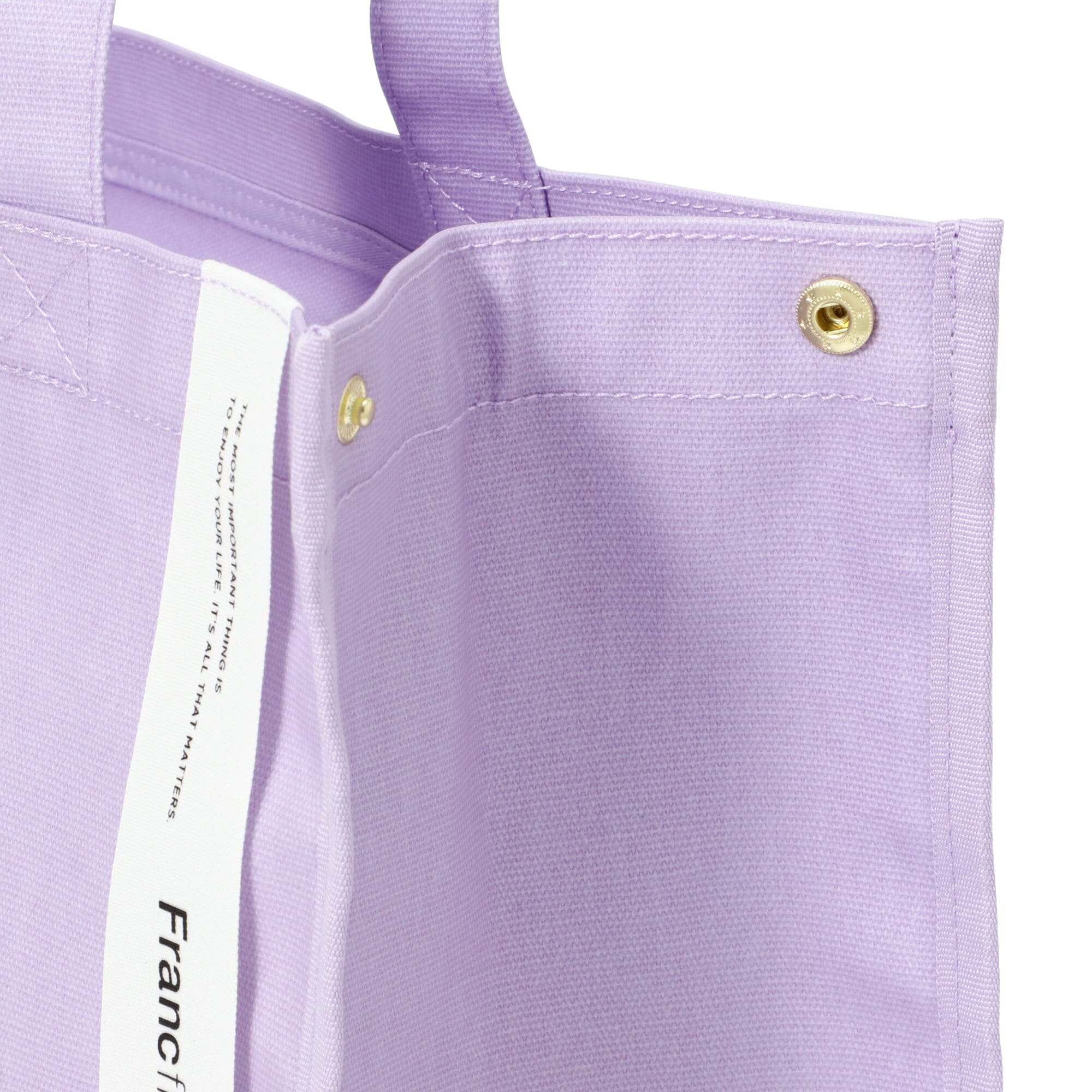 Logo Tote L Purple