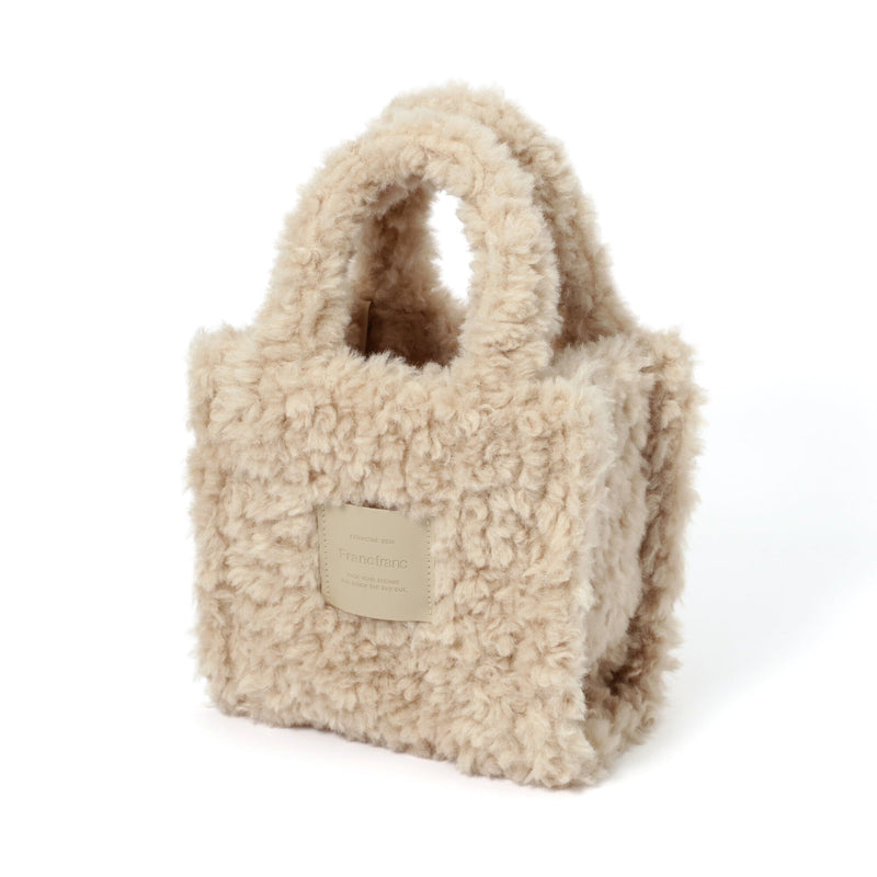 Boa Hand Bag Beige