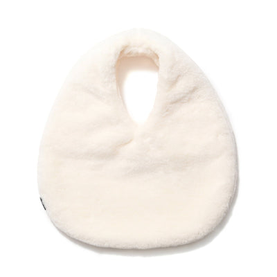 Fur One Handle Bag Ivory