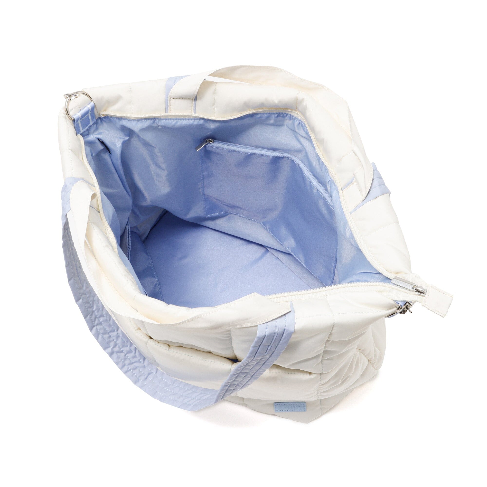 Popstitch Quilt Travel Bag Ivory