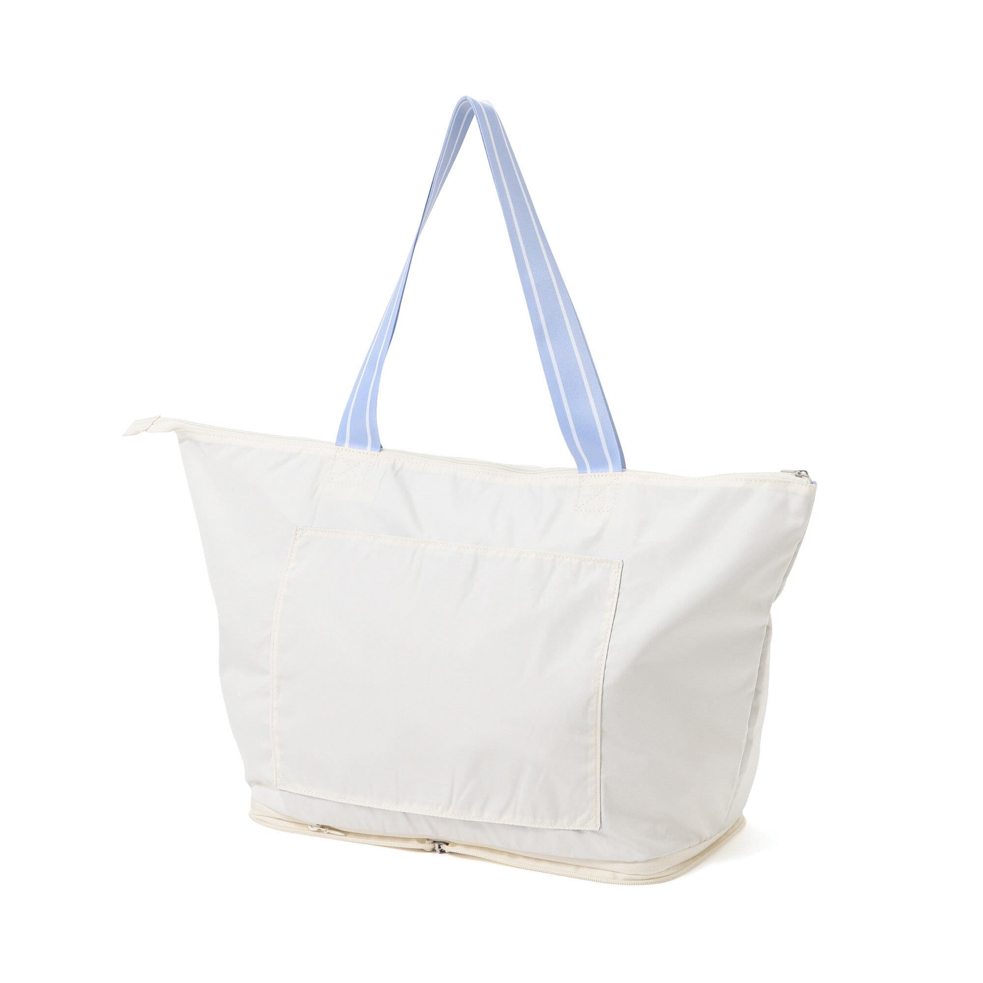 Pop Stitch Quilt Carry-On Tote Ivory