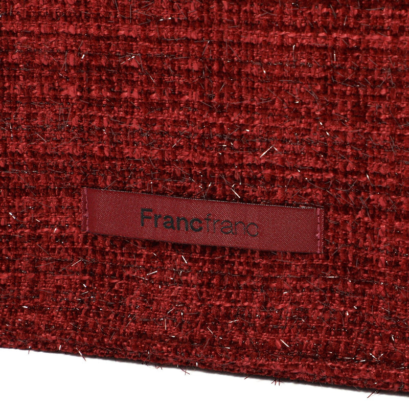 Logo Tote Bag Tweed Medium Red