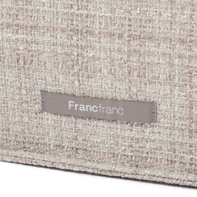 Logo Tote Bag Tweed Medium Gray