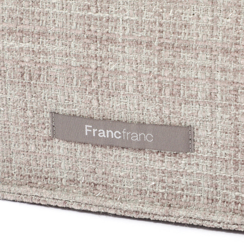 Logo Tote Bag Tweed Medium Gray