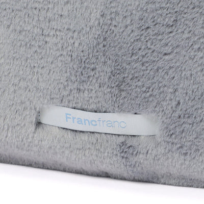 Logo Tote Bag Fur Small Blue