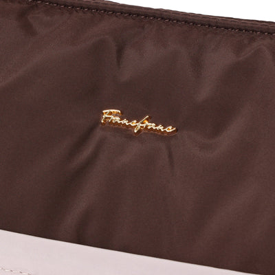 Modern Palette Travel Bag Brown x Pink