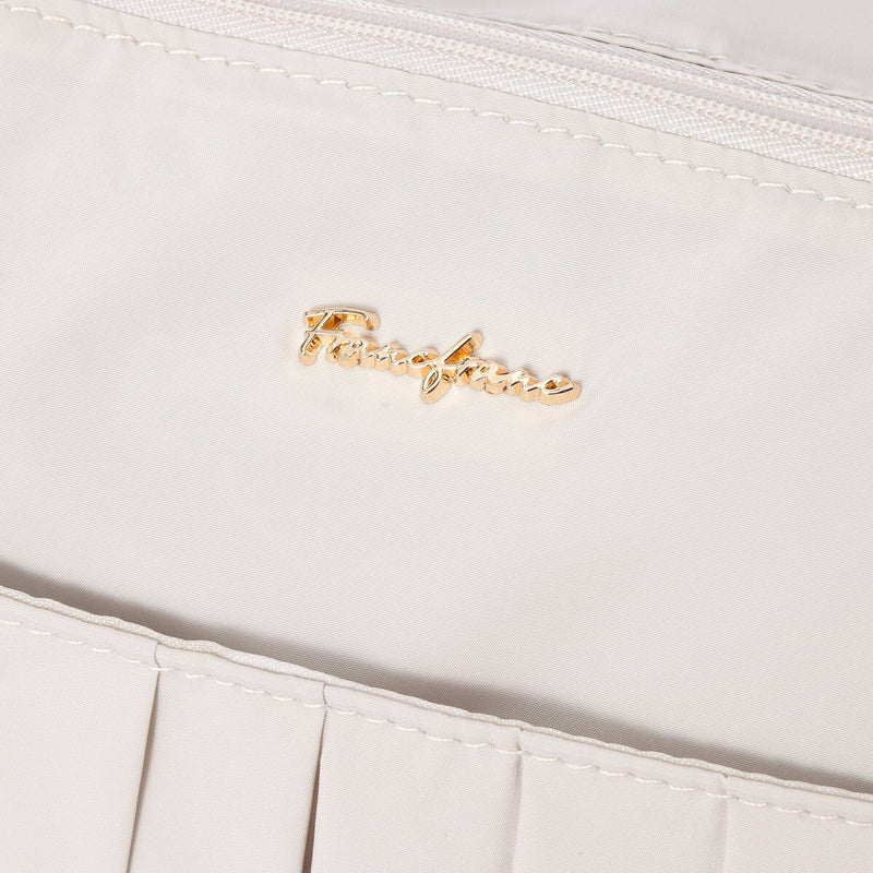 Modern Palette 2-Way Carry-On Tote Beige x Gray