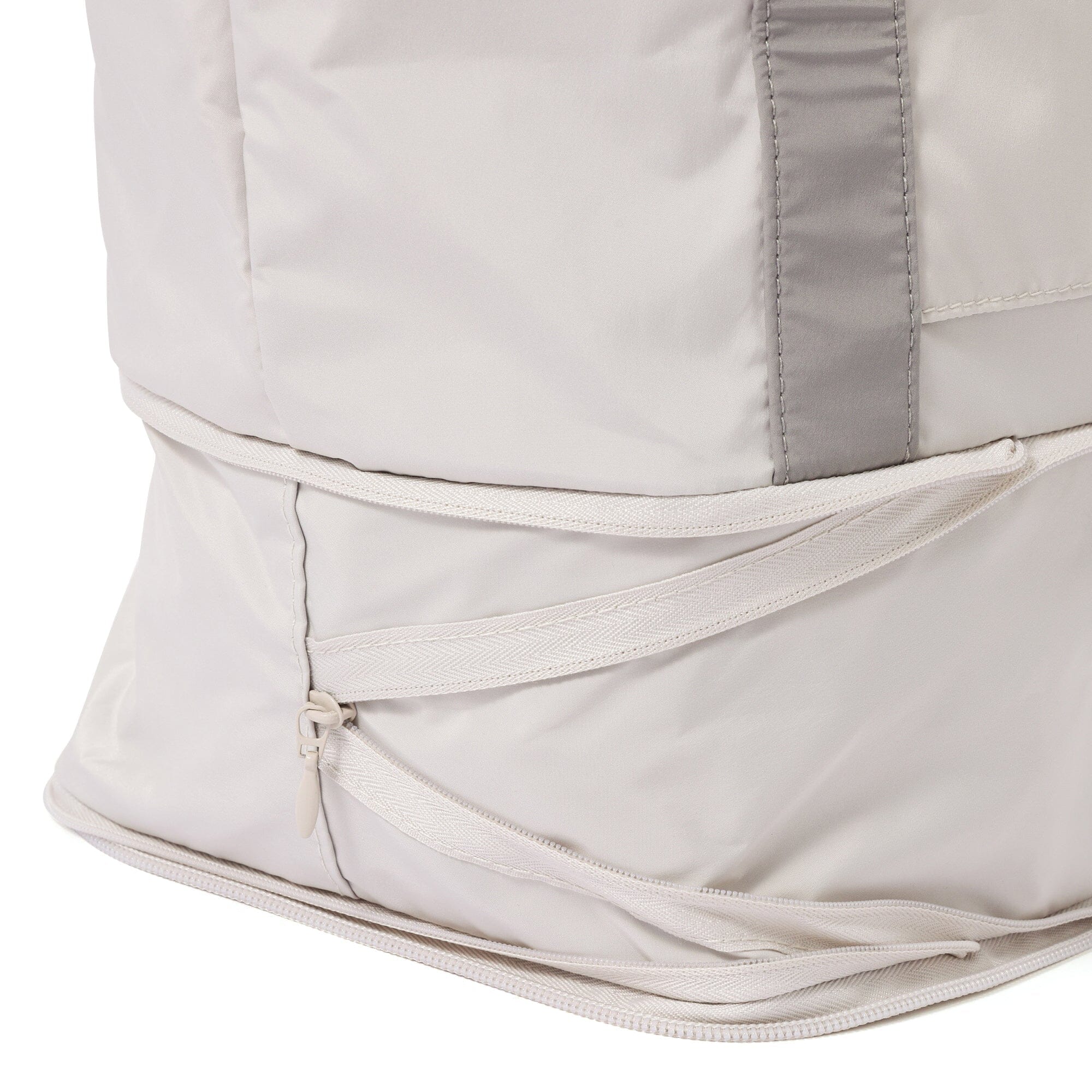Modern Palette 2-Way Carry-On Tote Beige x Gray