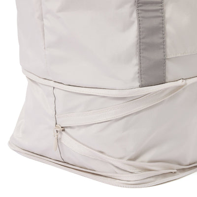 Modern Palette 2-Way Carry-On Tote Beige x Gray