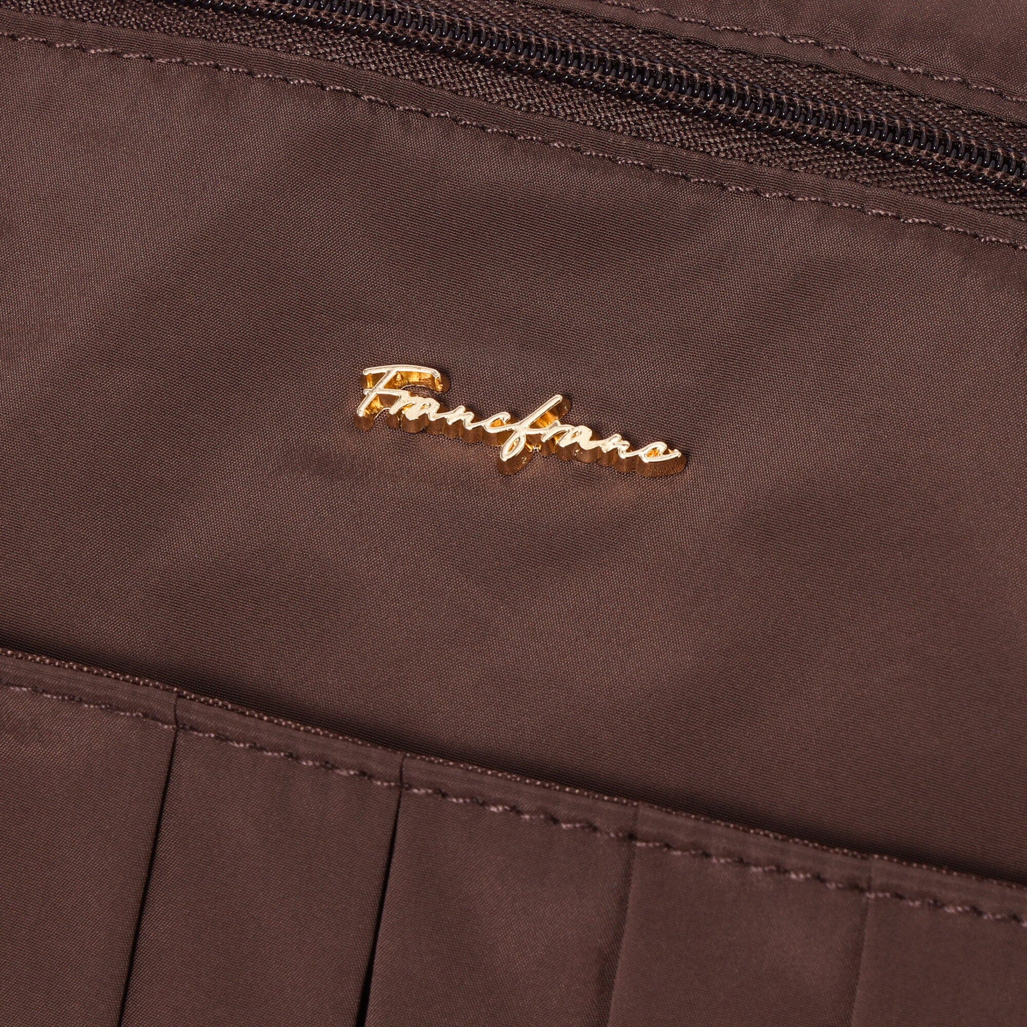 Modern Palette 2-Way Carry-On Tote Brown x Pink