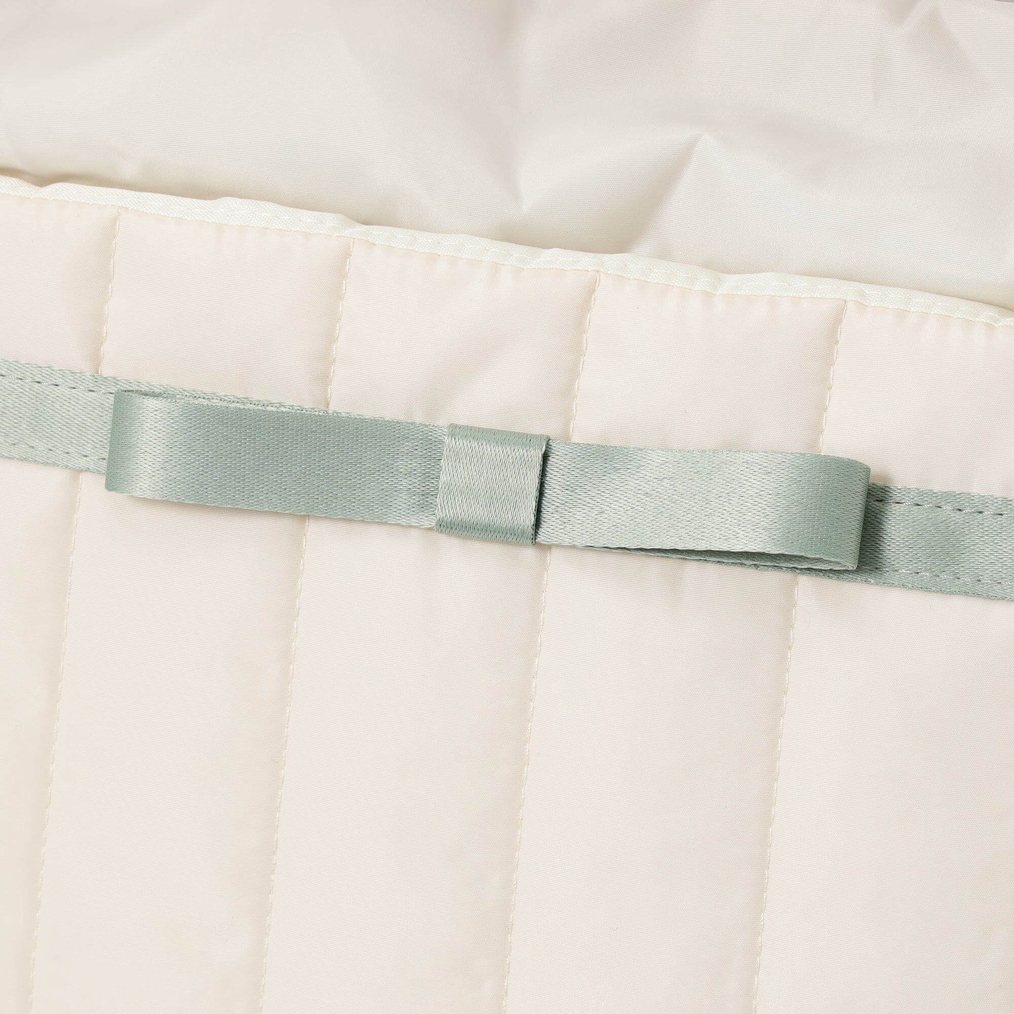 Bicolor Travel Bag Mint x Ivory