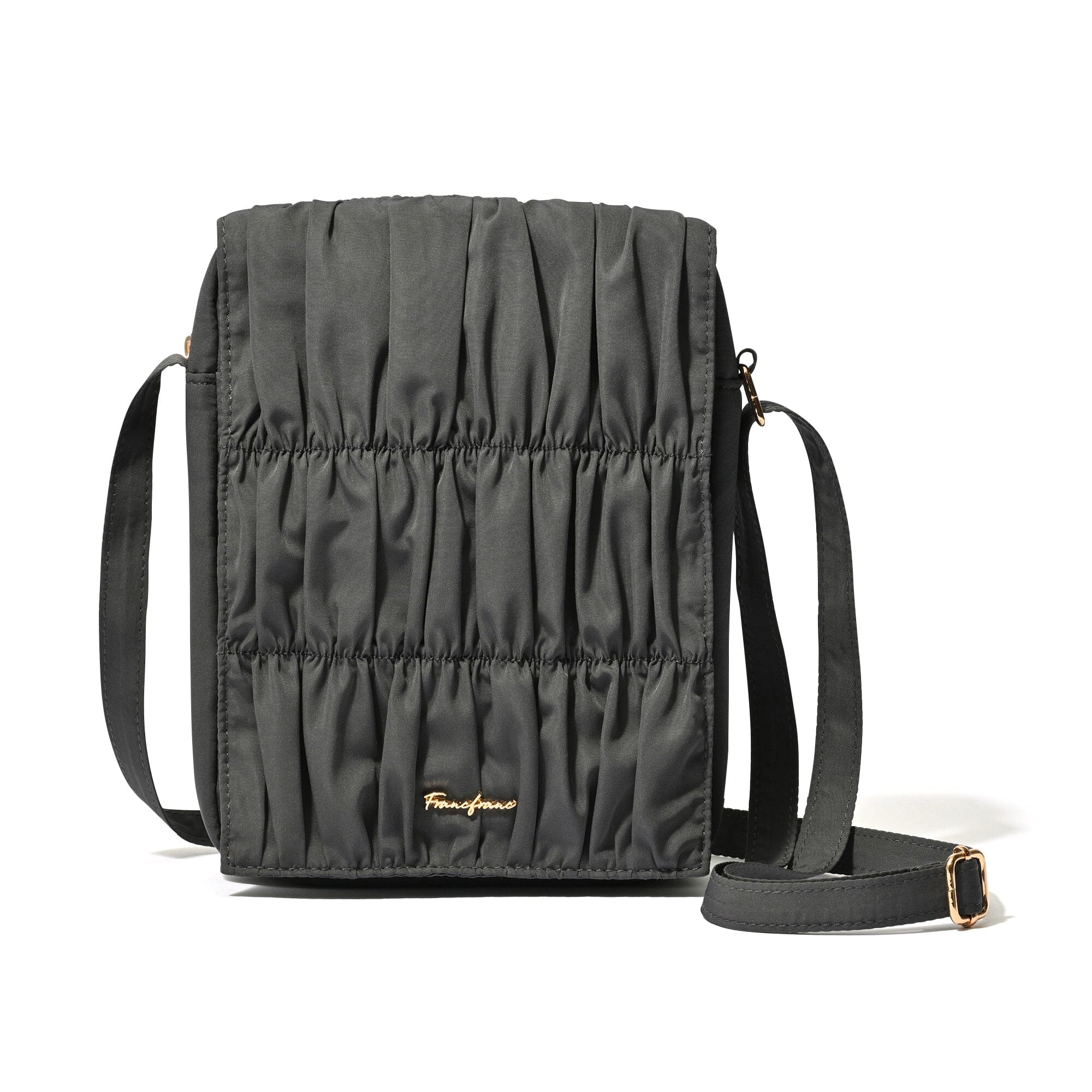 Classic Flower Travel Sacoche Dark Gray