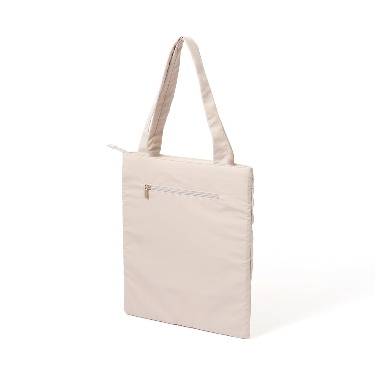 Gathered PC Tote Bag Light Pink