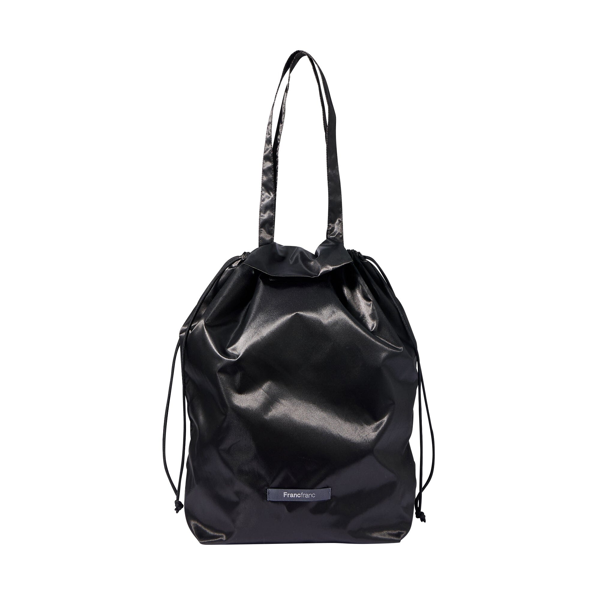 Satin Rain Cover Eco Bag Black