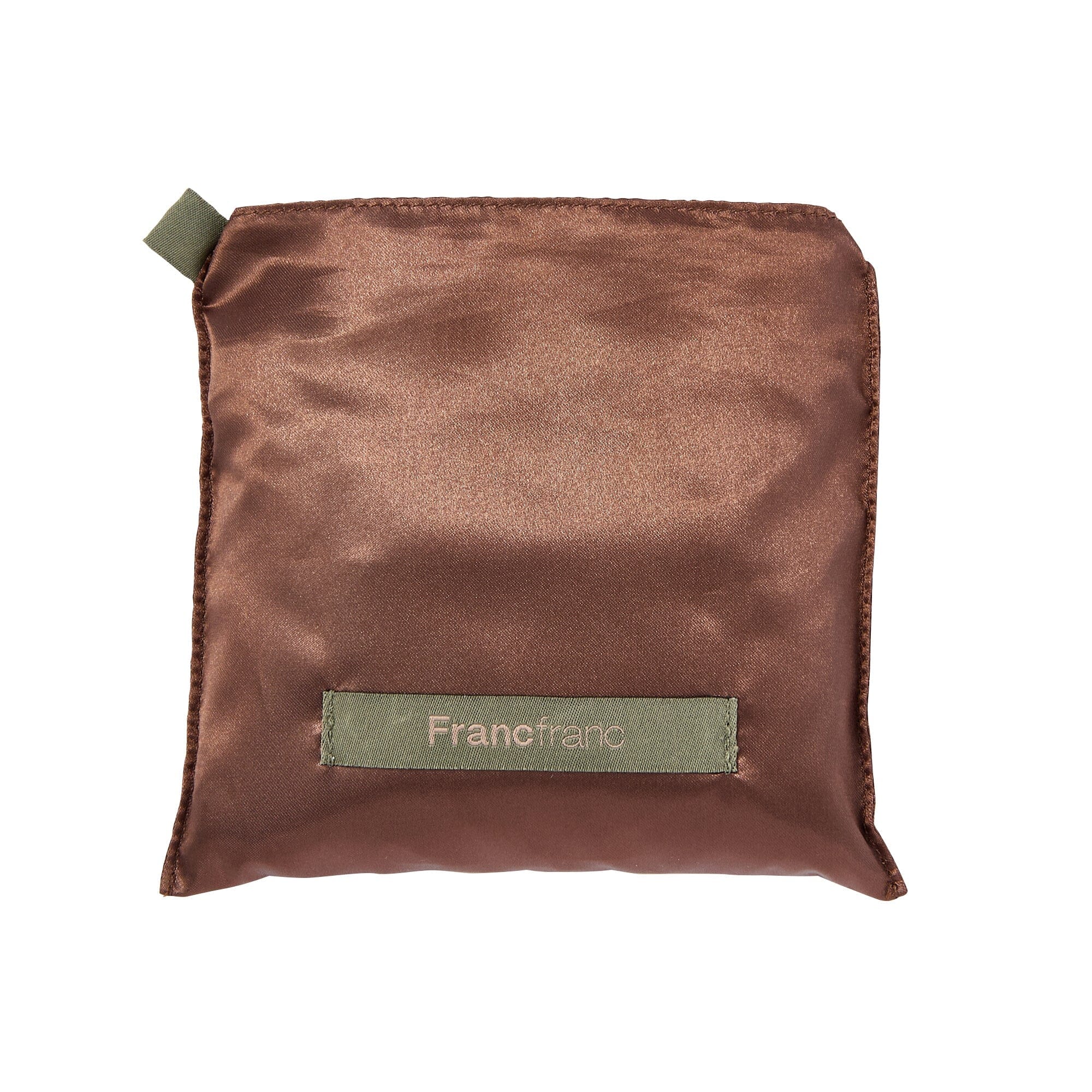 Satin Rain Cover Eco Bag Brown