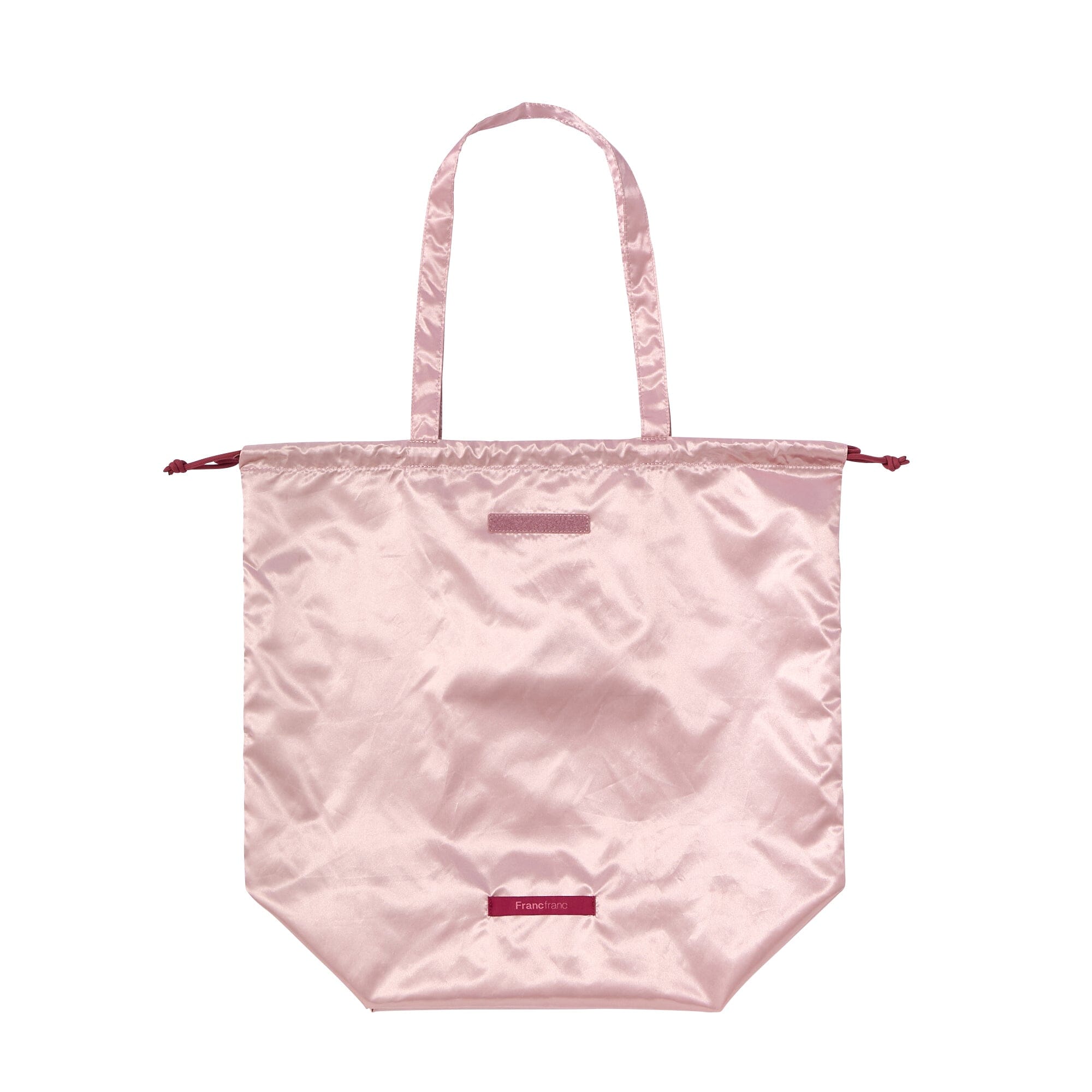 Satin Rain Cover Eco Bag Pink