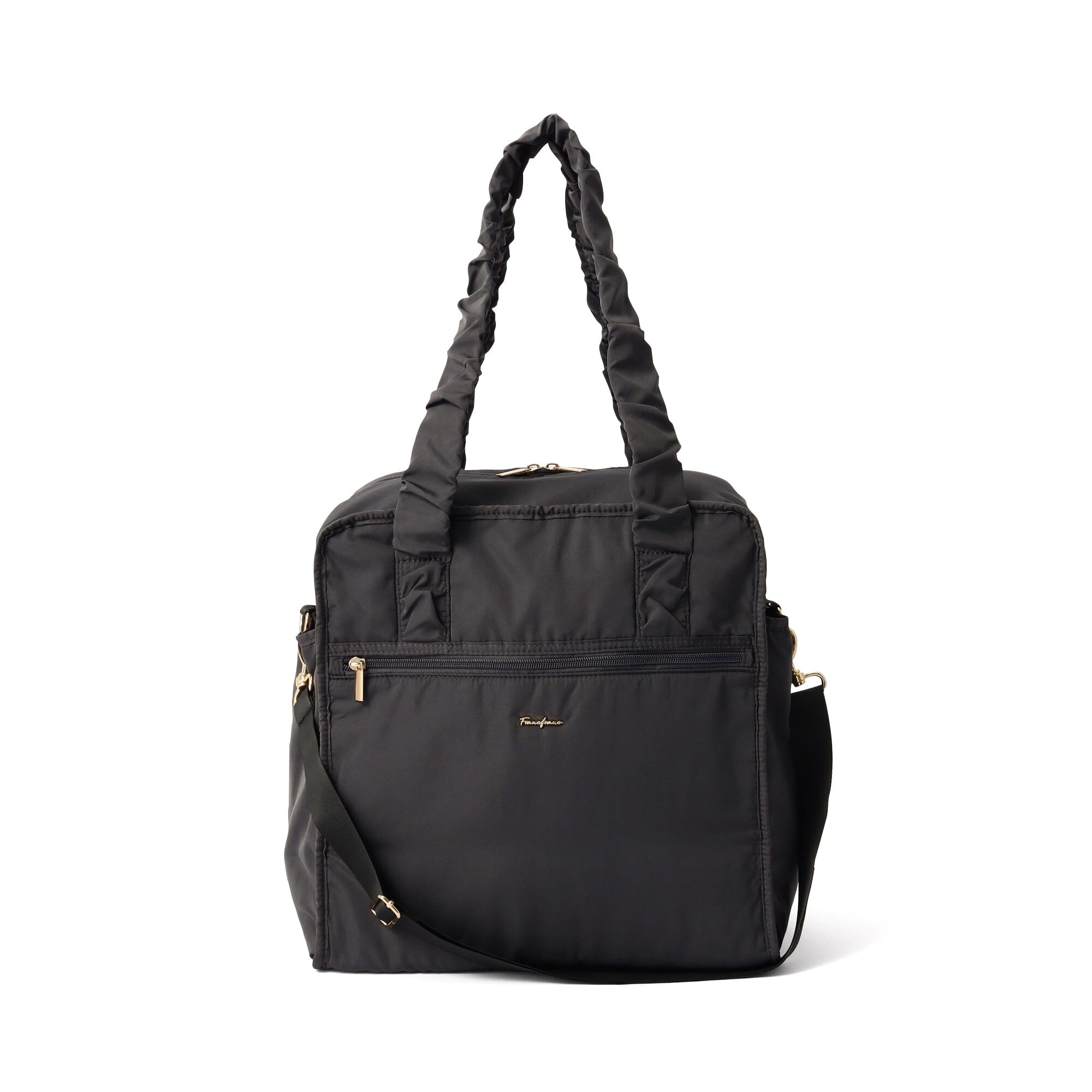 Classic Flower Travel Bag S Dark Gray