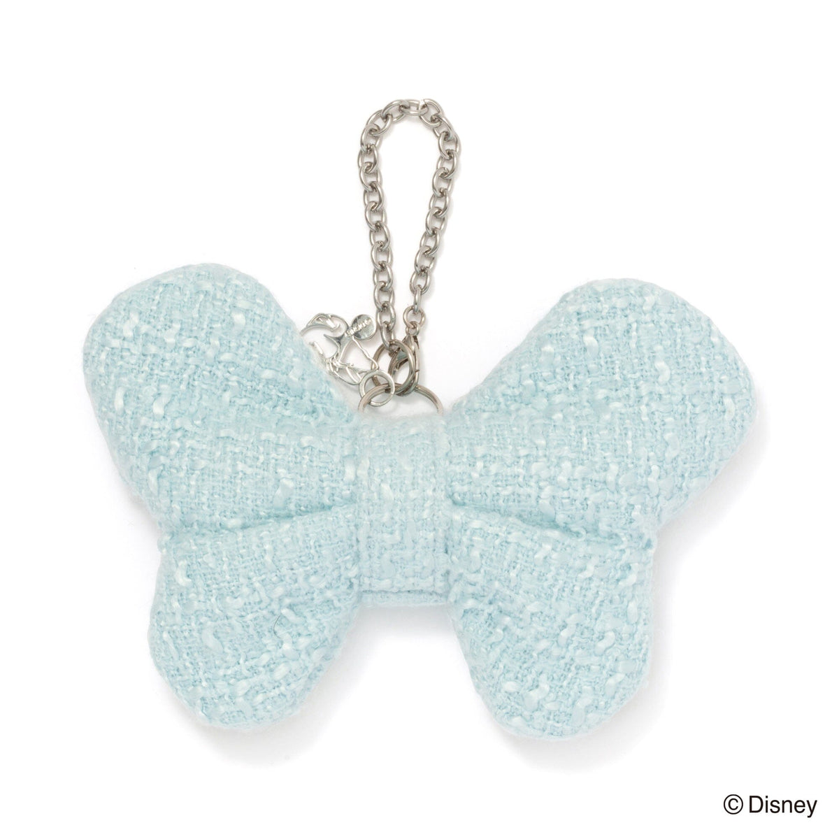Disney Minnie Ribbon Bag Charm Eco Bag Light Blue