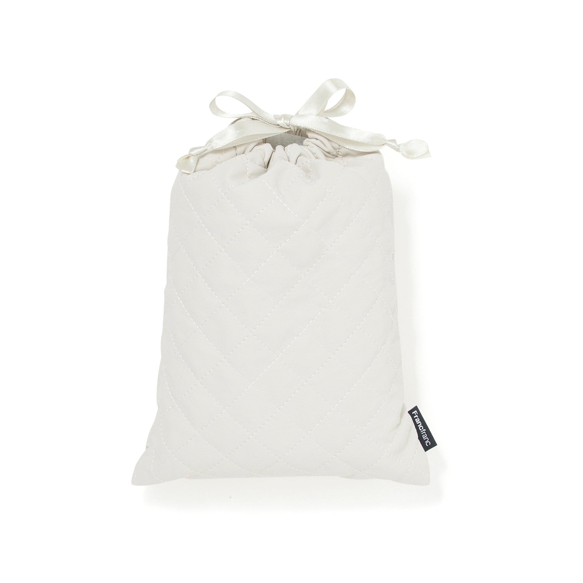 Pocketable Roomshoes Quilted White