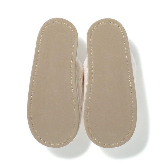 Eco Fur X Pearl Roomshoes  White