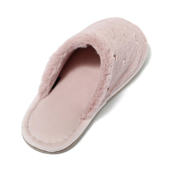 Eco Fur X Pearl Roomshoes  Pink