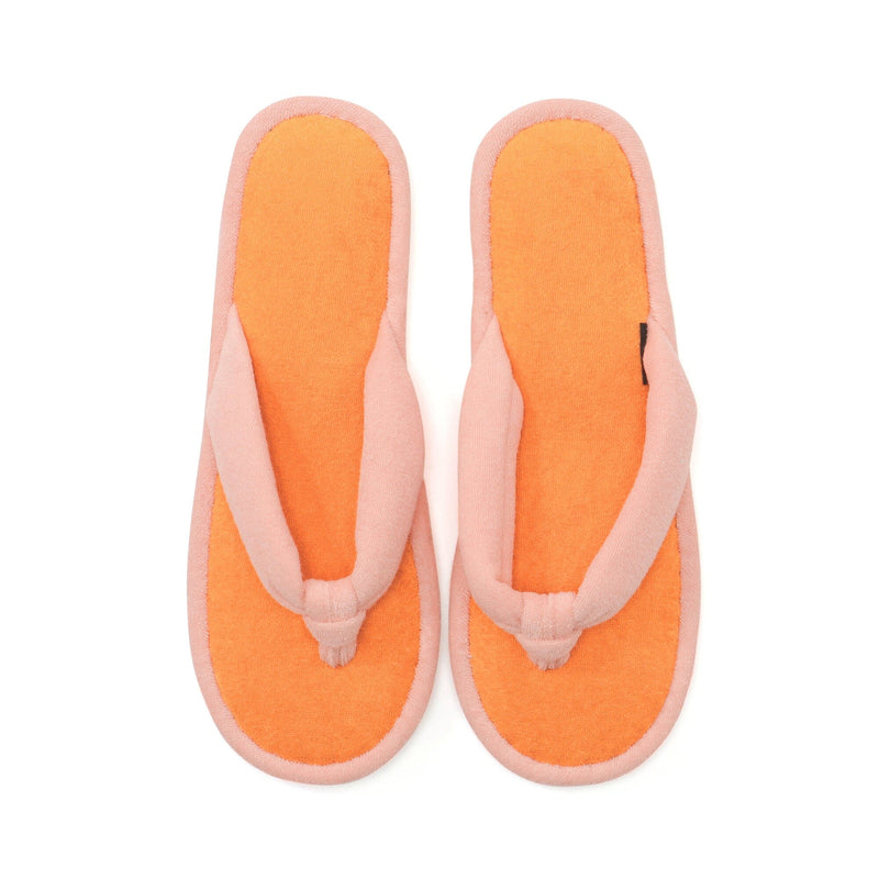 夾腳拖涼鞋 橙色