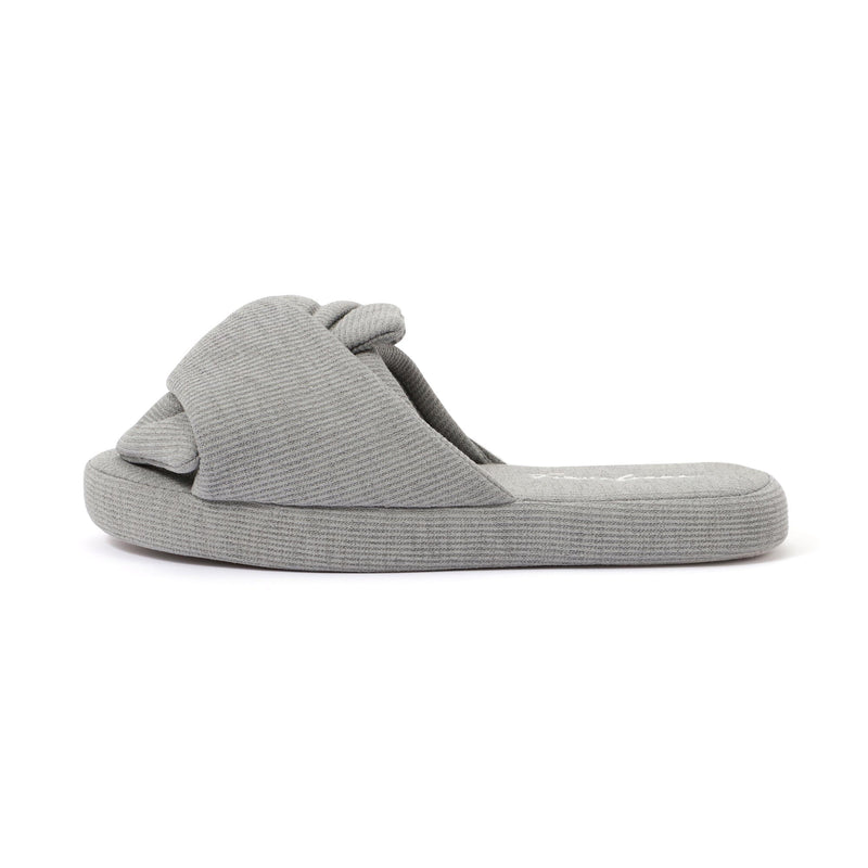 Ice Touch Rib Cross Room Shoes Gray