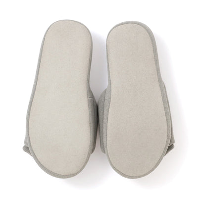 Ice Touch Rib Cross Room Shoes Gray