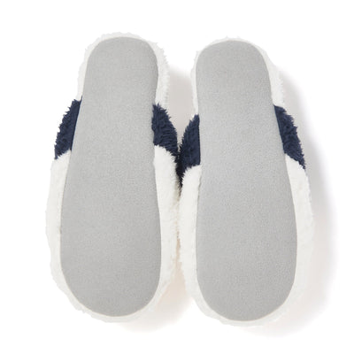 Warm Fleece Room Shoes For Women White