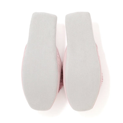 Round Tassel Room Shoes Pink